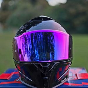 Casco EDGE Integral Shanghai Metalizado Morado Certificación DOT I ECE